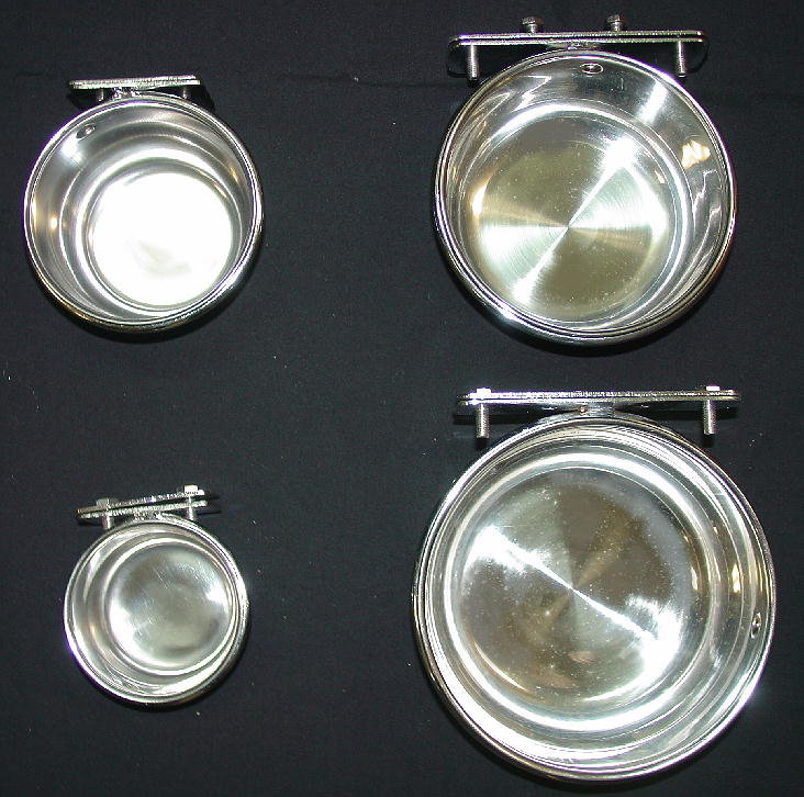 ***NEW**Stainless Steel Locking Bowls and Holders: 4 Sizes